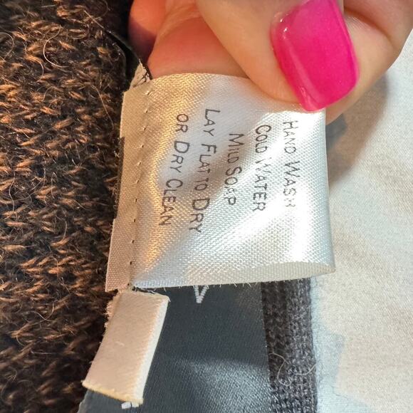 Peruvian Connection Women's sz Small Herringbone Coat Dress Long Sleeve NWT - Picture 6 of 9